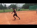 Tennis forcing forward for aggressive volley slice n backhand with kamlesh shukla at pta  vol 33