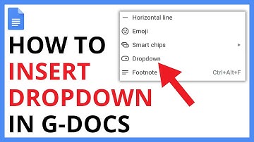 How to Insert Dropdown in Google Docs [SIMPLE GUIDE]