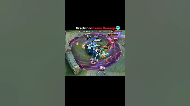 Fredrinn insane Damage 🥶 #mobilelegends #mlbb #mlbbindonesia #mlbbshorts #ml #shorts #viralshorts