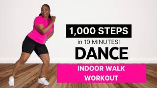1000 Steps in 10 Minutes 🔥 Low Impact Dance Cardio | Beginner Friendly At Home Workout