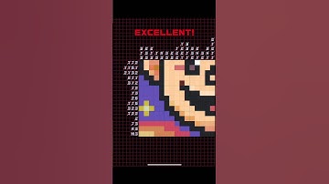 200% in Konami Pixel Puzzle Collection #picross #puzzle