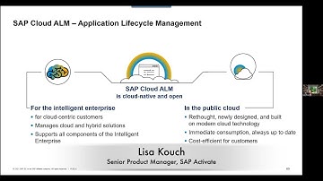 SAP Activate Minute - SAP Cloud ALM