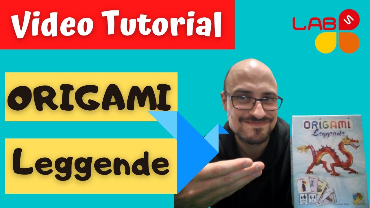 Origami Leggende - Video Tutorial GDT #33 Labs on Game - giochiamo carte giocando diversi origami!