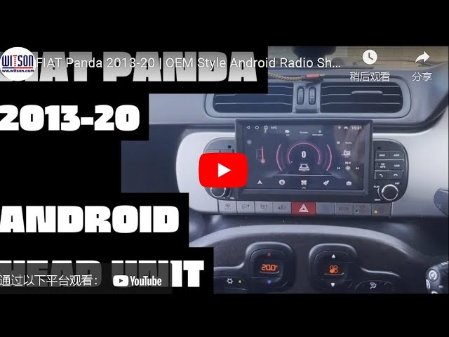 2-DIN FIAT Panda (169) 2003-2012 panneau d'installation Audiovolt 11-280