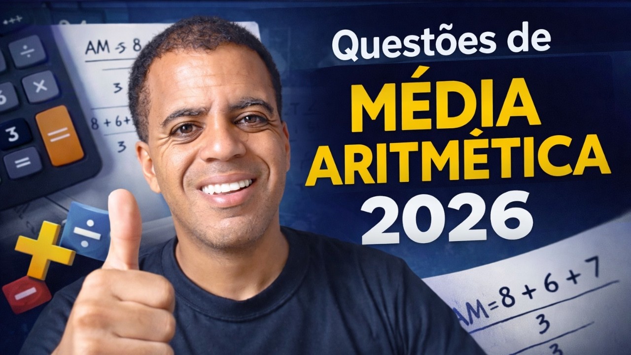 Questões de Média Aritmética 2026