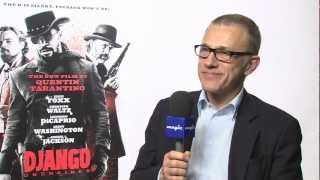 Django Unchained star Christoph Waltz talks Oscars!