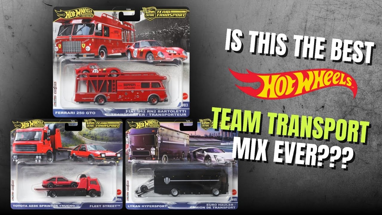 BEST HOTWHEELS TEAM TRANSPORT EVER? 🔥 Unboxing the Ferrari 250