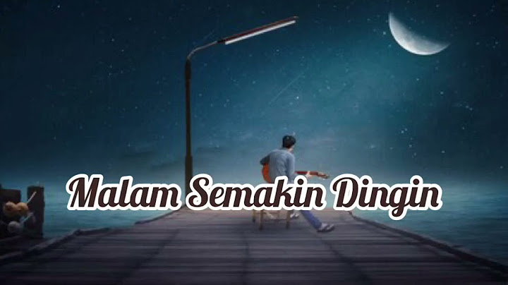 Achik Spin - Malam Semakin Dingin Lirik