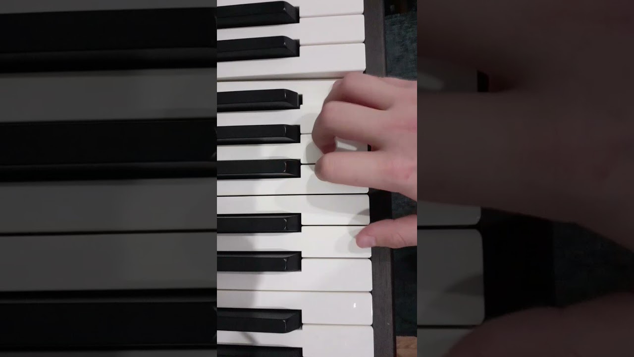 How to play Giorno's theme on piano - YouTube