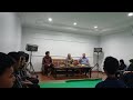 ngobrol santai bersama Prof. Zainuddin Maliki dan Prof. Choirus Zimam di hotel Miranda Bawean