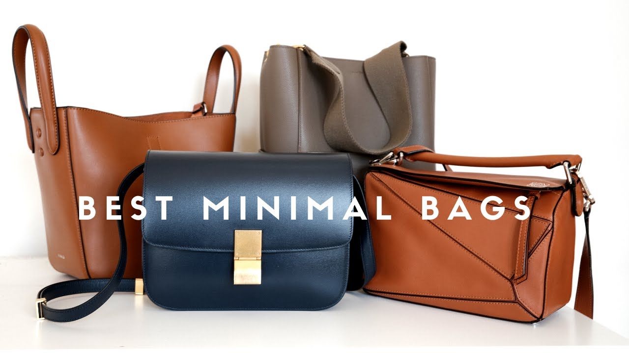 9 BEST MINIMAL BAGS | Loewe, Celine 