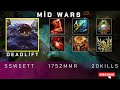 Hon  mid wars  deadlift  ssweett  1752 mmr