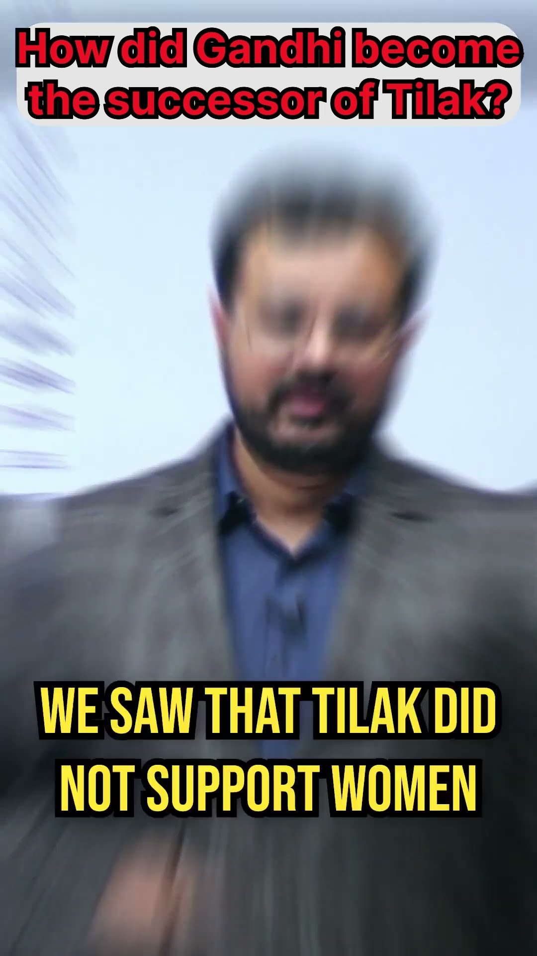 How did Gandhi become Successor of Tilak ? #shorts #upsc #history