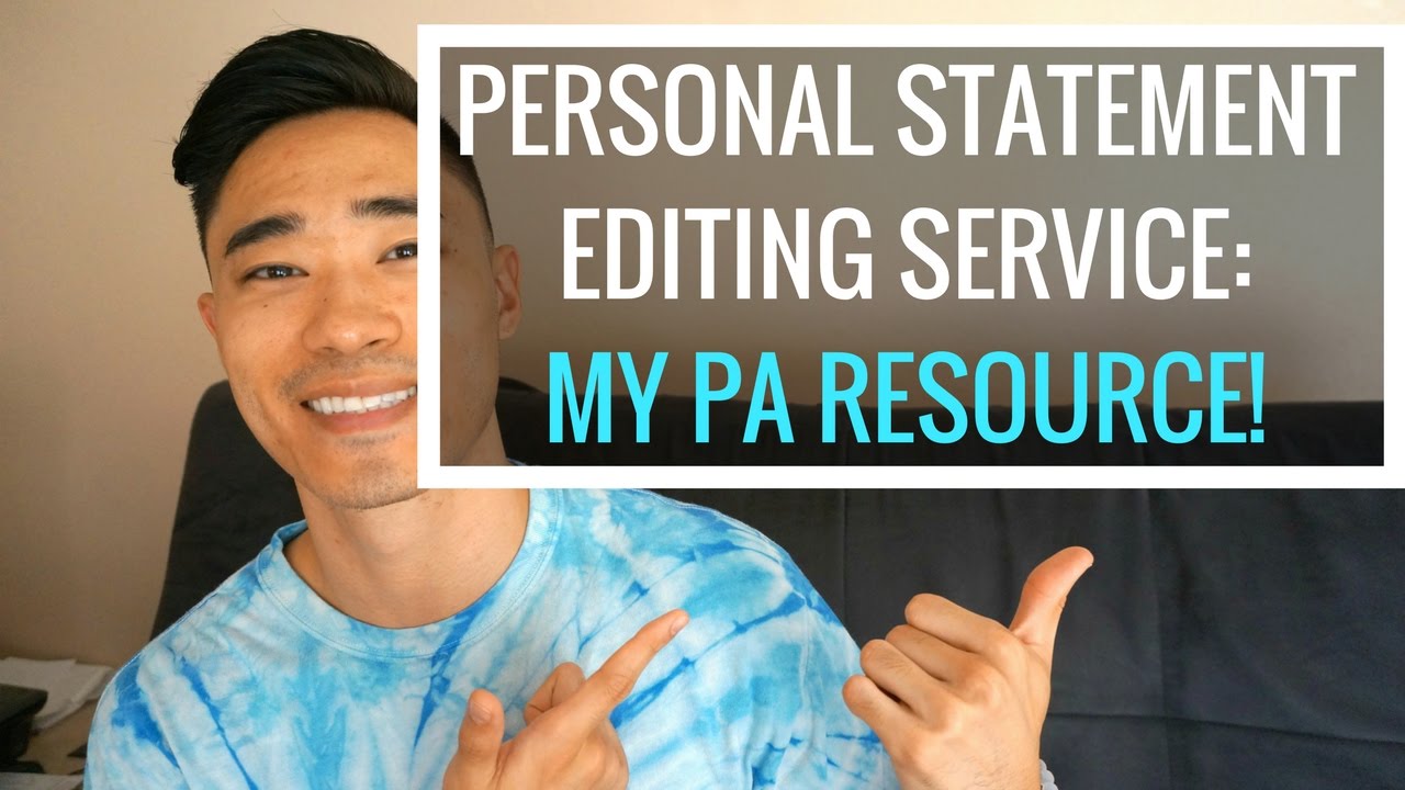 best pa personal statement editing service