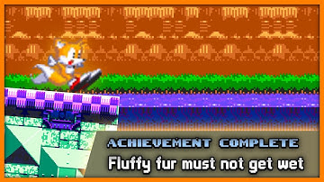 Sonic 3 A.I.R. - Fluffy Fur Must Not Get Wet Achievement