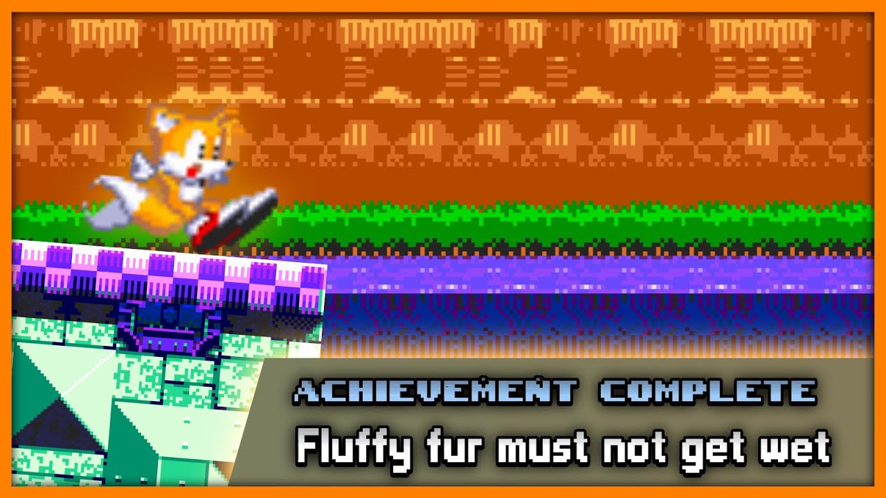 Sonic 3 A.I.R. - Fluffy Fur Must Not Get Wet Achievement
