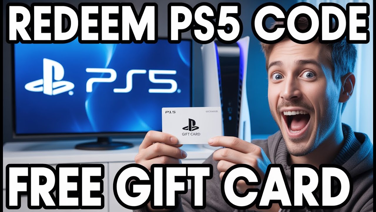 Ps5 How To Redeem Codes - PS Gift Card - YouTube