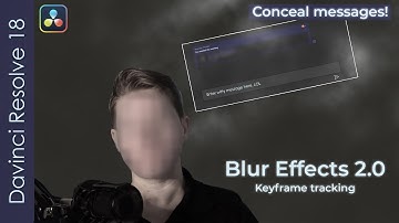 How to blur static objects & use keyframe tracking in Davinci Resolve 18