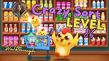 Crazy Sort - Goods Sort 3D Level 86