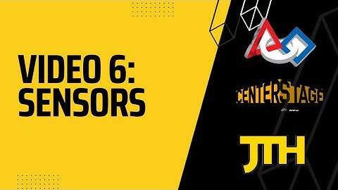 FTC Programming - Sensors - Video 6