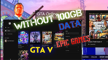 HOW TO INSTALL GTA V WITHOUT DOWNLOADING IT FROM EPIC GAMES LAUNCHER 100% WORKING TRICK 2022