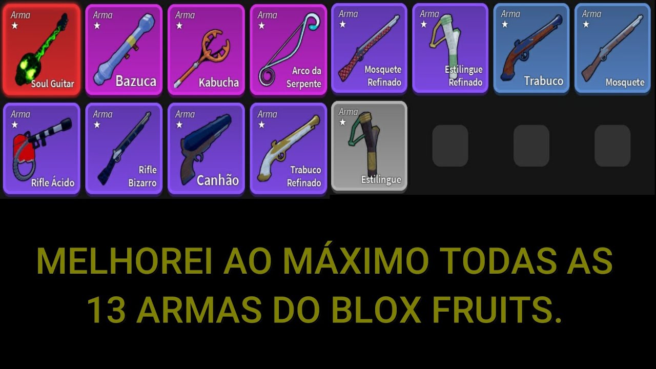 Blox Fruit - Todas as armas melhoradas e como obtê-las - Critical Hits