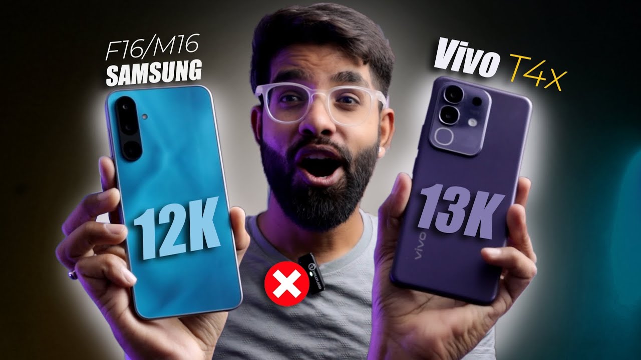 Vivo T4x vs SAMSUNG F16 | Don'tWaste you Money 💰 Best 5G Phone Under 15K🔥