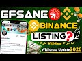 Efsane Airdrop New Update | Efsane Airdrop Real or Fake | Efsane Efs Listing Date #Tecnicalfact