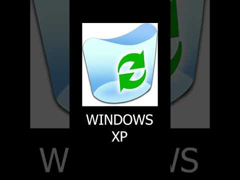 Windows Empty Recycle Bin Evolution #windows #recyclebin #evolution