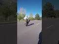 I jinxed him and he broke his collarbone... #shorts #reels #motorcycle #fail #fyp #foryou #motovlog