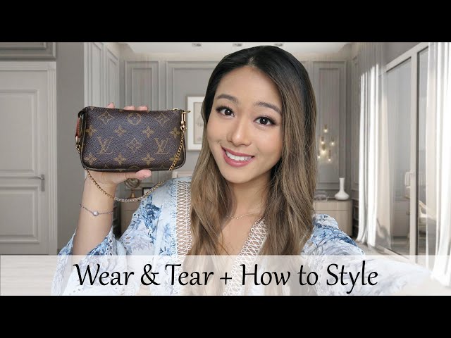 Pochette troca. Louis vuitton mini bag black review. #Shorts 