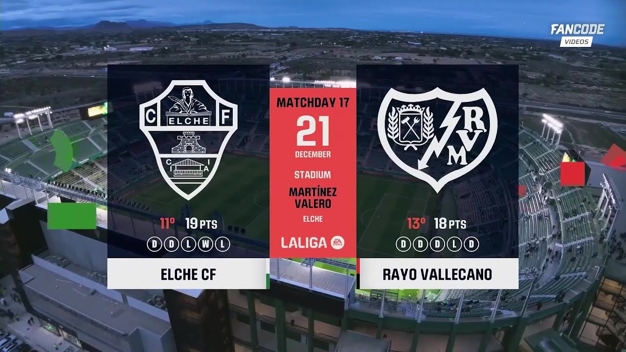 Elche CF vs Rayo Vallecano | LALIGA 2025/26 | Extended Highlights - YouTube