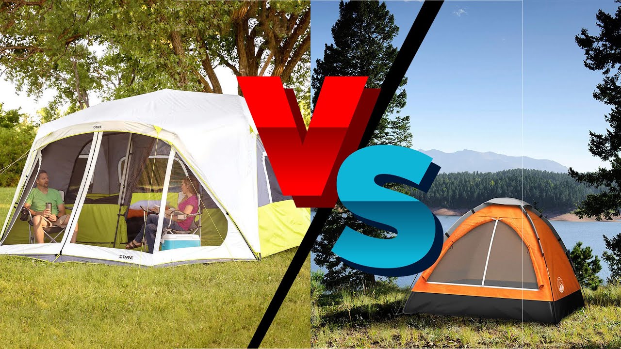 Cabin Tent vs Dome Tent YouTube