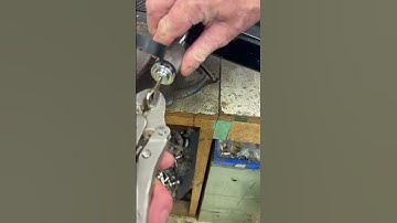 Handmade key for trailer hitch lock not in instructional video #allockandkeyco #locksmithlife ￼