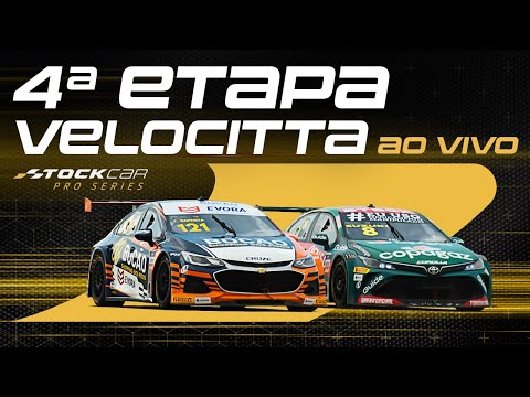 STOCK CAR 2022 AO VIVO | 4º ETAPA VELOCITTA - 1º e 2º PROVAS