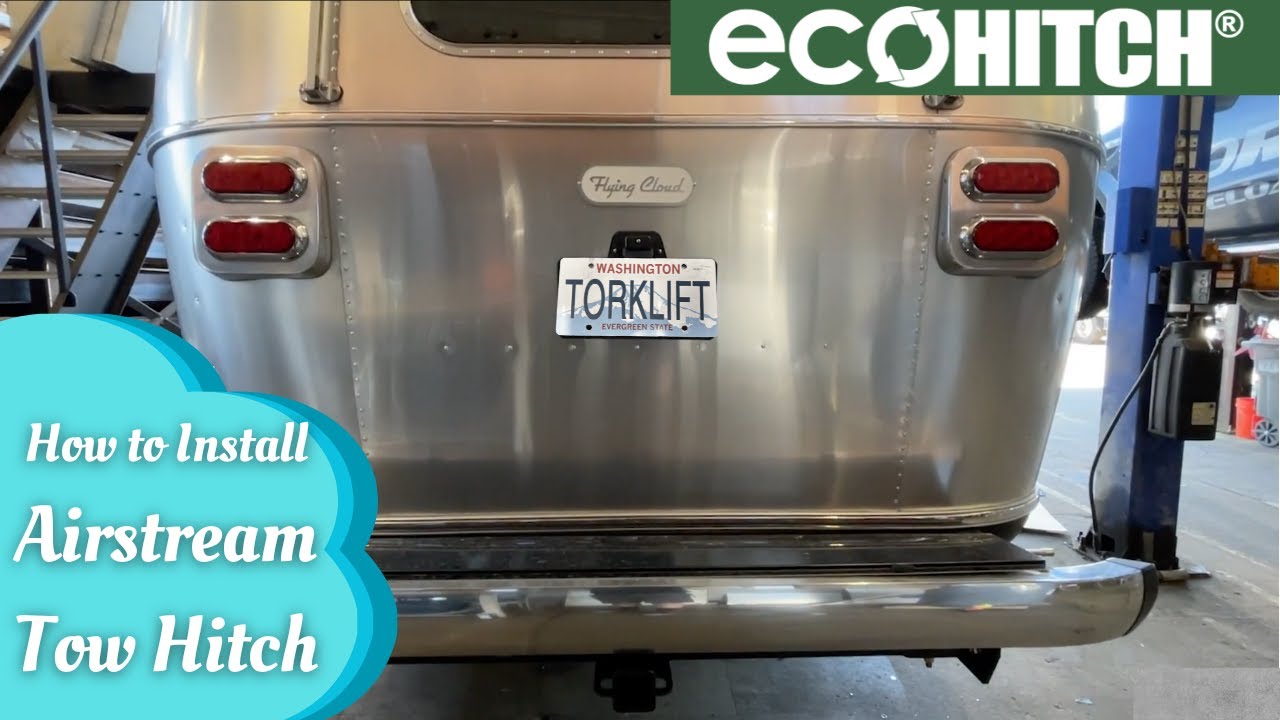 Как установить заднюю сцепку Airstream от EcoHitch® | X8000/X8001