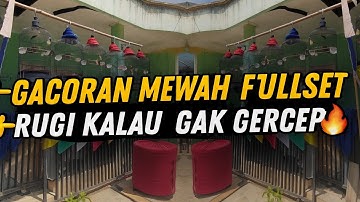 RUGI KALAU GAK GERCEP‼️ BURUNG GACORAN MEWAH DIJUAL PAKETAN FULLSET & FREE KAOS🔥