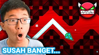 Nyoba Tamatin Hard Demon NINE CIRCLES! (Geometry Dash)