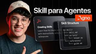 Agno Skills: Como ensinar novas HABILIDADES para seus AGENTES DE IA
