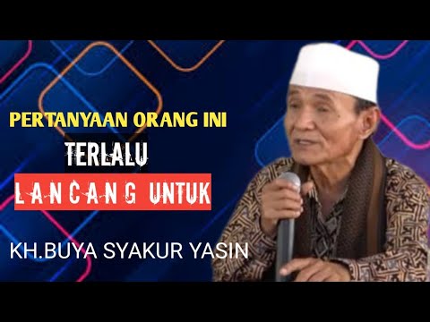 PERTANYAAN ORANG INI