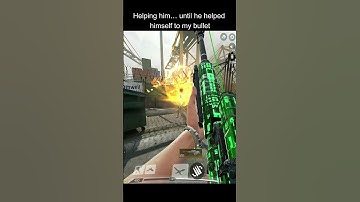 He Thought He Was Invisible 😢| CODM #shorts