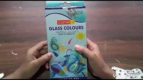 Glass paint unboxing video and glass painting malayalam