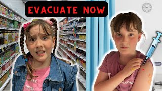 ALIYAH'S TERRIBLE WEEK! | SCARY EVACUATION AND NEEDLES