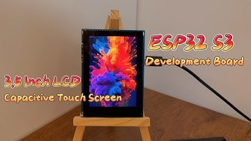 3.5 Inch 320*480 Capacitive Touch Screen with ESP32 Development Board #esp32 #arduino #gui
