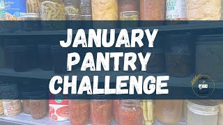 Pantry Challenge 2024- With a  Twist