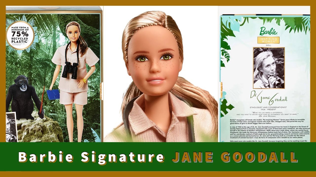 Barbie Inspiring Women Doll Jane Goodall New 2022 ubicaciondepersonas