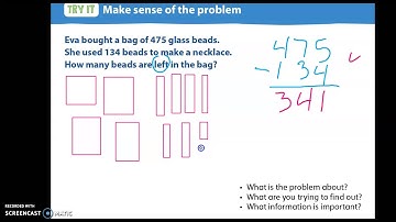 3rd Grade Math Unit 1 Lesson 3 Session 1