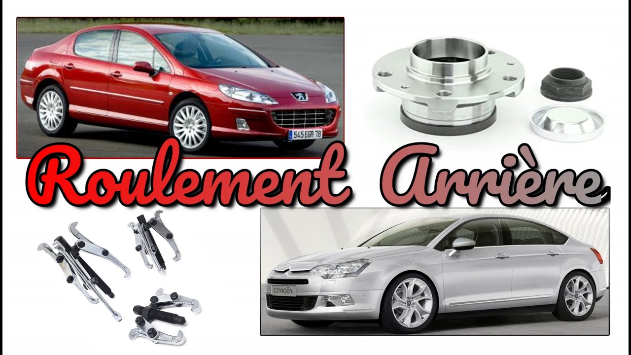 Roulement De Roue Arrière Metzger Pour Citroën C6 Peugeot 407 607 - Capteur ABS Inclus