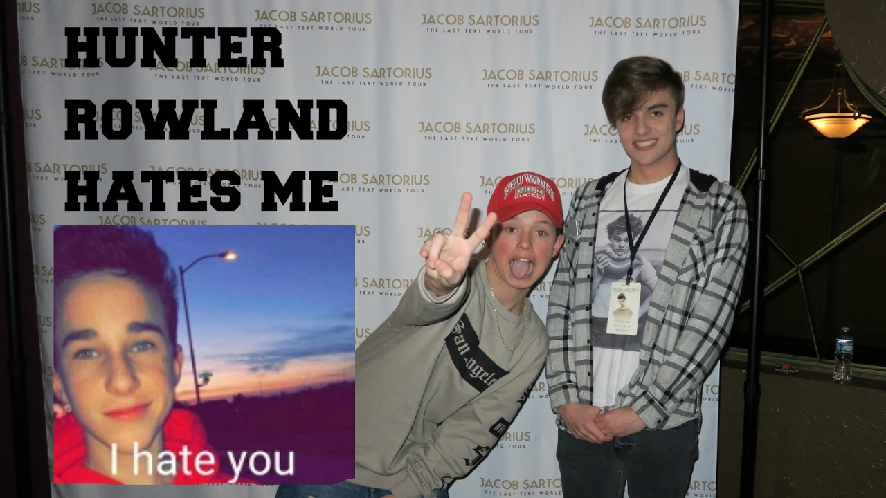 I MET JACOB SARTORIUS + HUNTER  ROWLAND REFUSED TO MEET ME