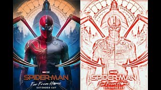 Drawing Spider-Man-Far From Home (Red and Black Suit)